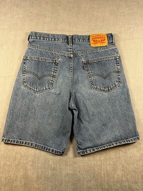 Levi's 550 Size 32 Men's Light Blue Denim Jean Shorts Jorts